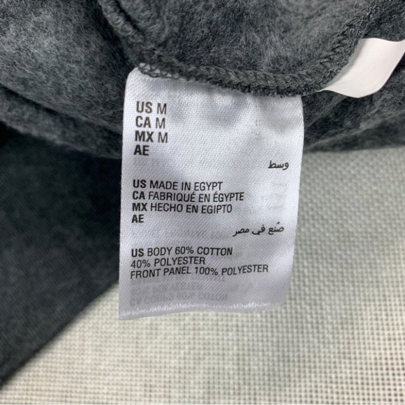 Alfani Reyes Mixed-Media Shirt Jacket Charcoal Hthr M - Picture 5 of 11